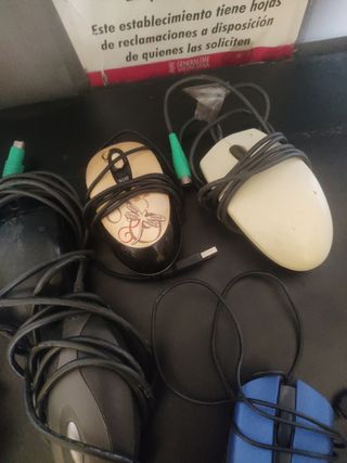 7 ratones para ordenador.
