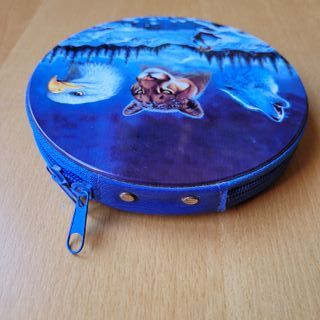 ✅ Porta CD's con decoración salvaje ⭐