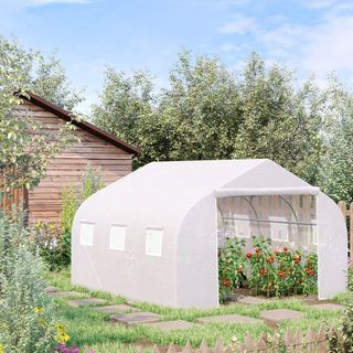 Invernadero con Cubierta para Jardín Patio Caseta