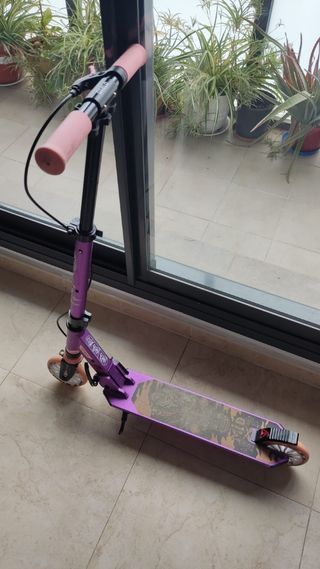 Patinete Oxelo mid amortiguación y freno