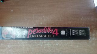 Pesadilla en Elm Street 4 VHS