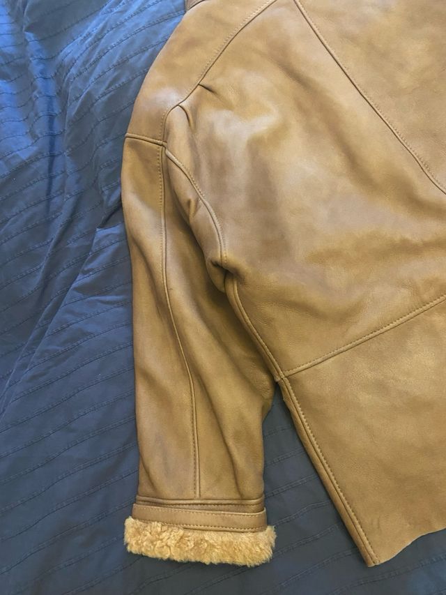 Chaquetón piel vuelta