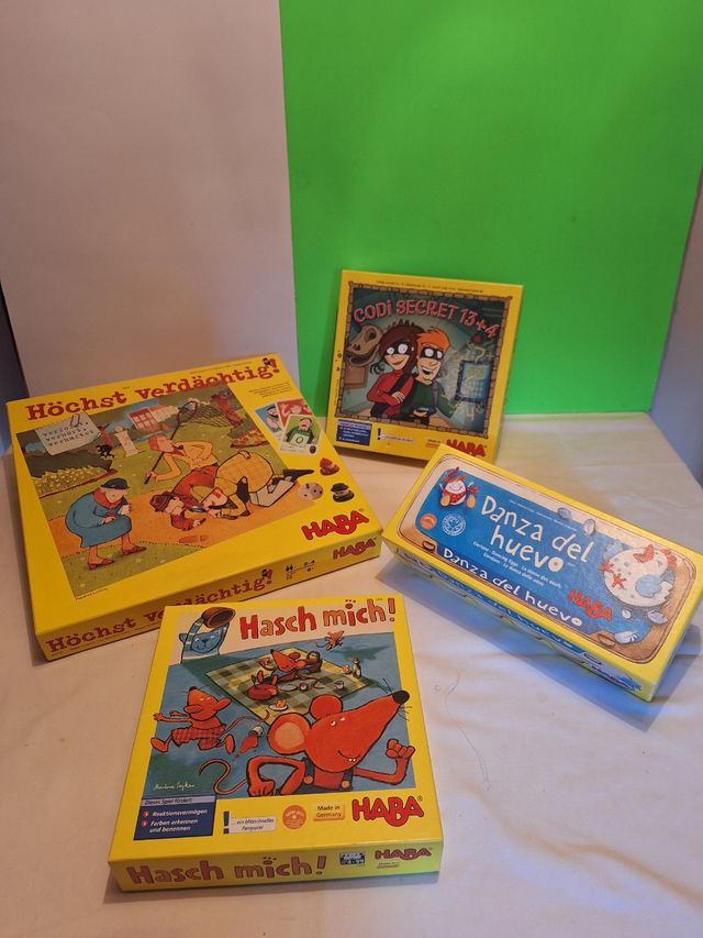 JUEGOS HABA COMO NUEVOS!!