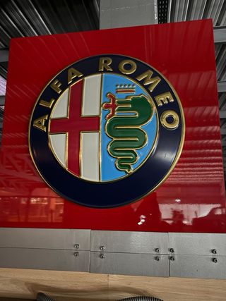 Cartel alfa romeo