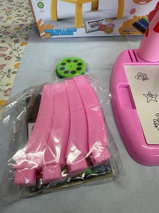 Mesa projetora para Crianças Rosa