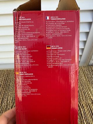 Termoventilador NOVO