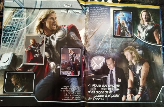 Álbum cromos Avengers _ Marvel Panini