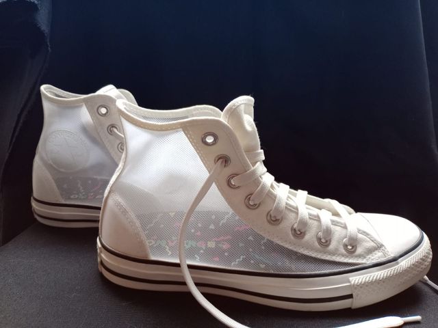 Converse botas transparentes Talla 39,5 