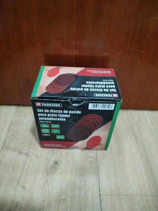 SET DE DISCOS DE PULIDO park side