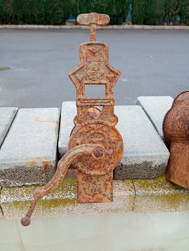 Antiguas picadoras de carne