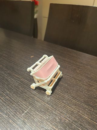 Sylvanian families carrito doble para bebes