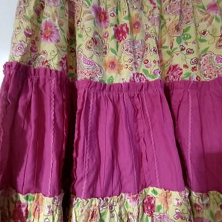 falda y top flamenca