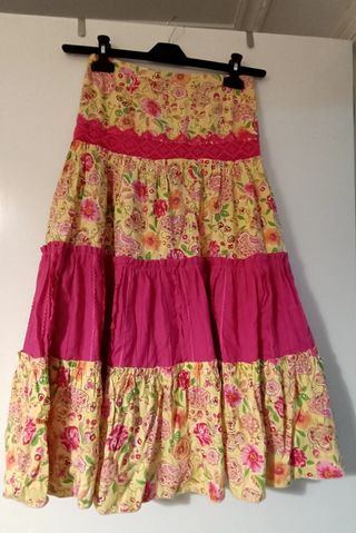 falda y top flamenca