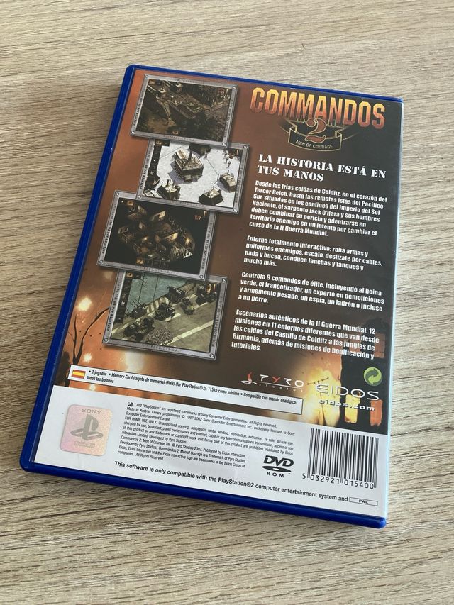 Commandos 2 per PlayStation 2 