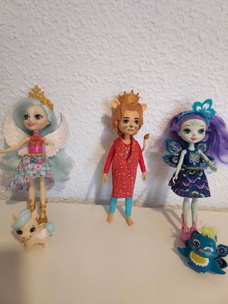 Lote muñecas enchantimals