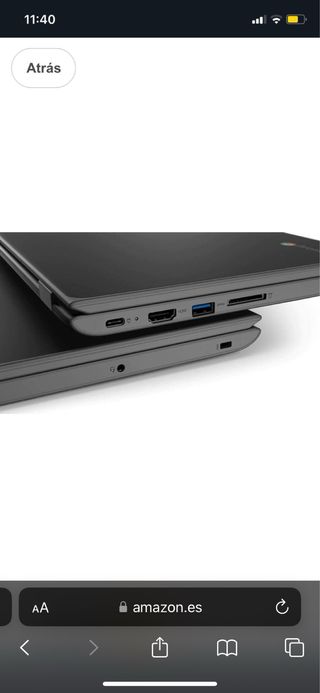 Ordenador portatil lenovo chromebook 100E 2nd gene