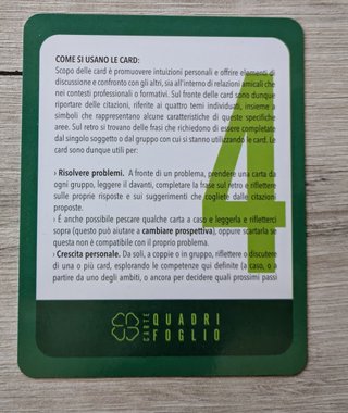 Gioco di carte Quadrifoglio