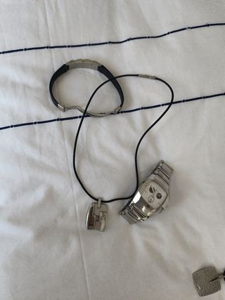 Lotus joyas reloj, collar, pulsera