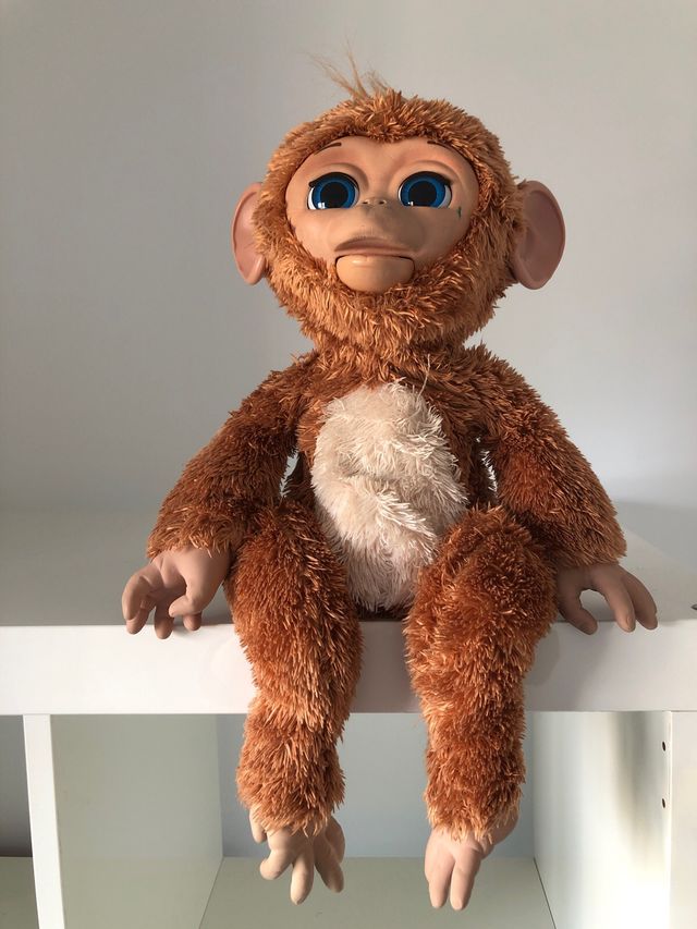 Animal Moni Monita Fur Real Muñeca Anna Banana Furreal Mono