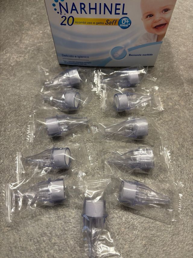 Narhinel ricambi per aspiratore nasale soft