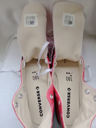 Converse botas rojas Talla 38