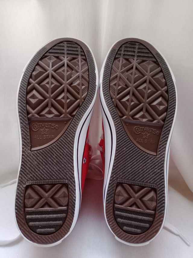 Converse botas rojas Talla 38