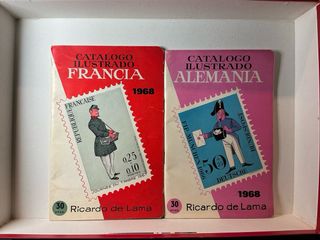 CATÁLOGOS DE SELLOS FRANCIA Y ALEMANIA