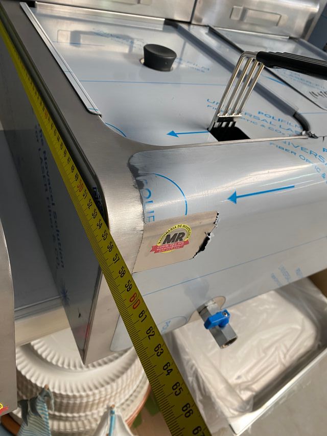 Freidora 10+10l trifásica HR