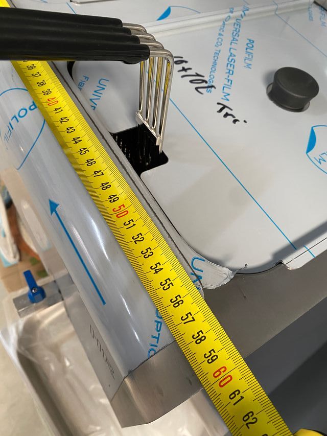 Freidora 10+10l trifásica HR