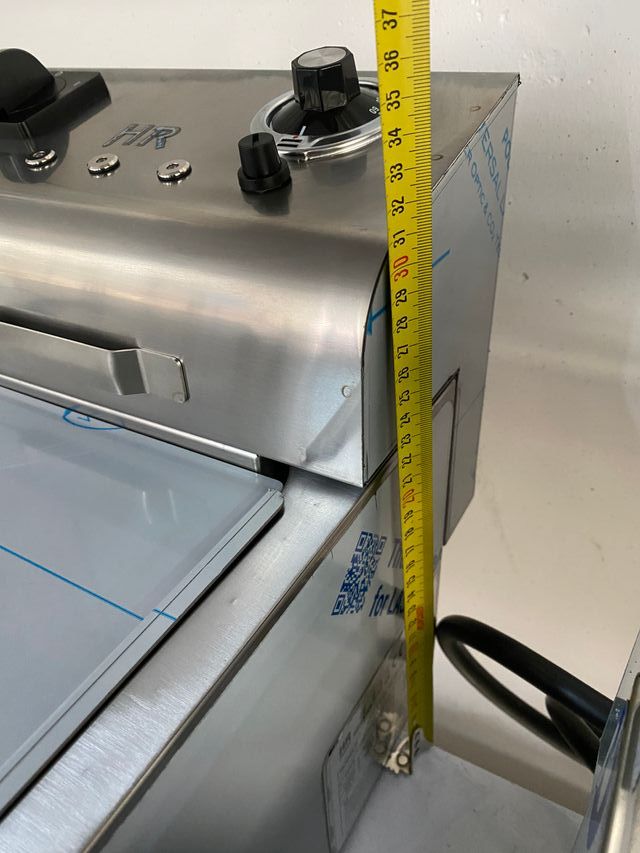 Freidora 10+10l trifásica HR