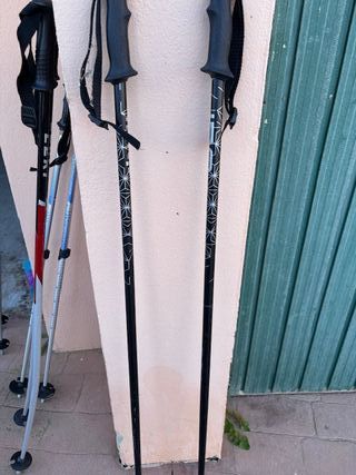 Esquis pack + botas + bastones