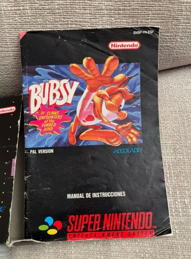 Bubsy Super Nintendo SNES