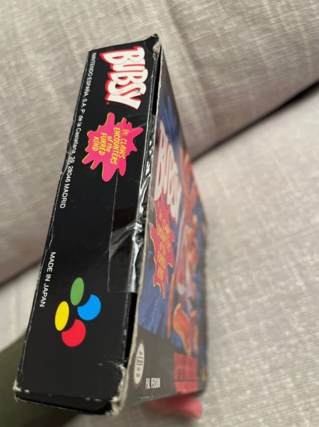 Bubsy Super Nintendo SNES