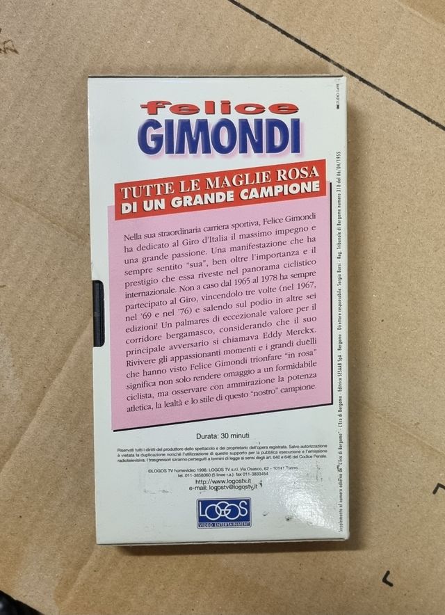 Felice Gimondi VHS