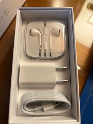 Caja original iPhone 6s Blanco/Rosa 64gb