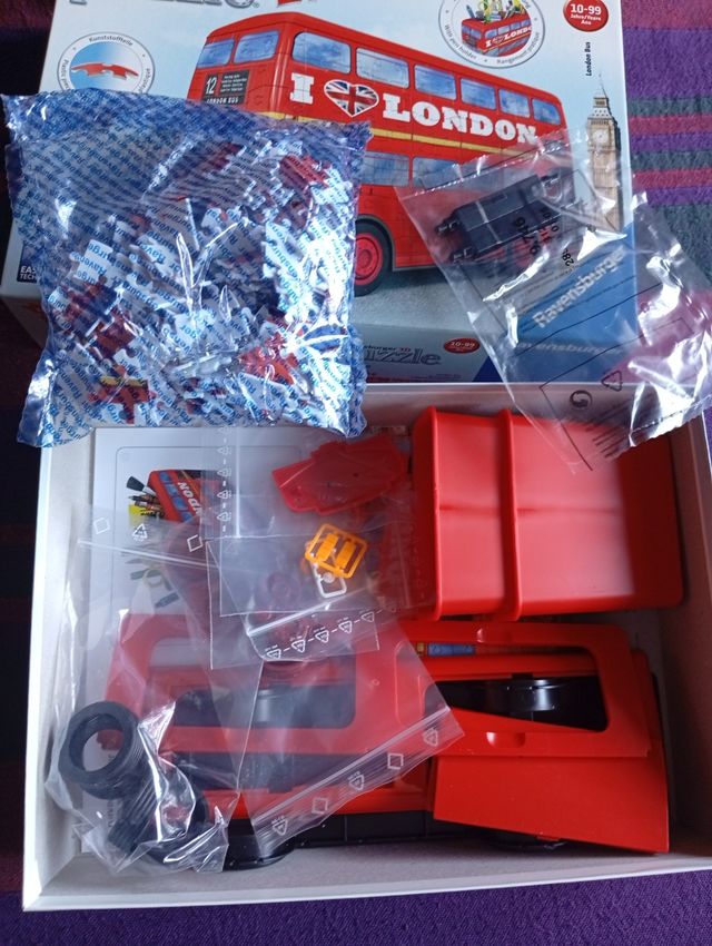 Puzzle 3D London Bus