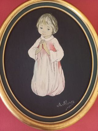 Cuadros niño y niña.
