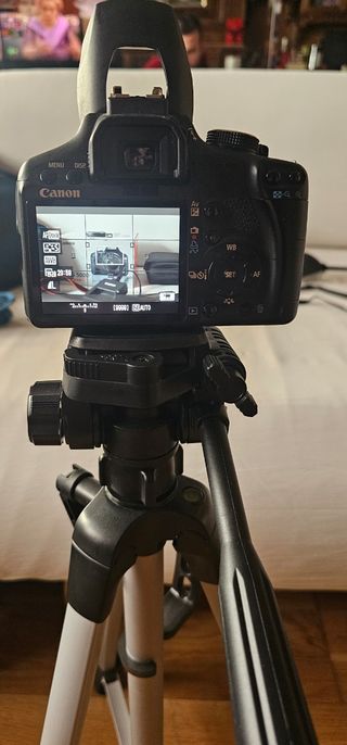 Pack cámara profesional canon
