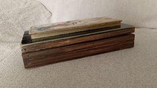 Caja-pitillera decorada