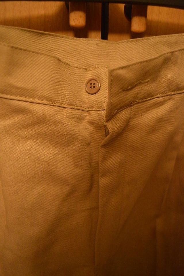 Pantaloni da lavoro color cachi