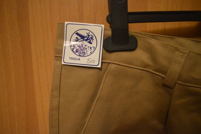 Pantaloni da lavoro color cachi