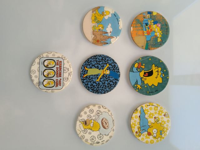 Tazos de los Simpsons