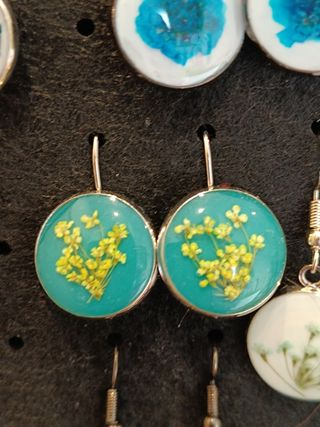 Pendientes artesanales