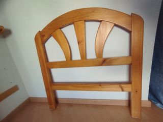 Cabecero de cama de pino