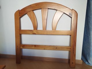 Cabecero de cama de pino