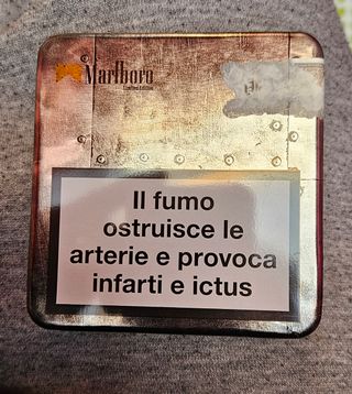 Porta Sigari Sigarette Marlboro Vintage