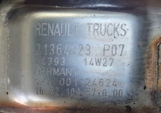 CATALIZADOR RENAULT T520 EURO6