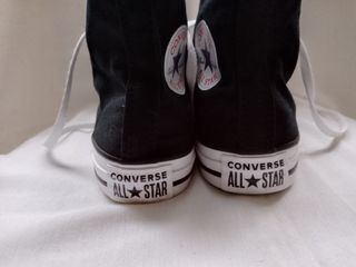 Converse altas negras Talla 37