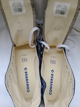 Converse altas negras Talla 37