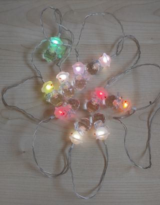 Luci di natale colorate, per uso interno